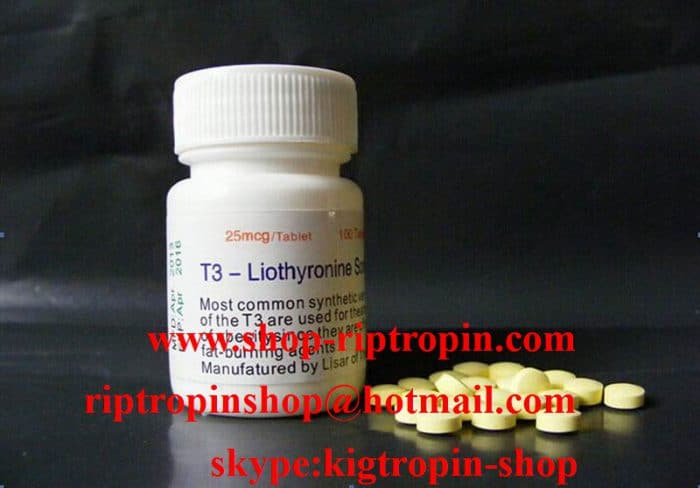 T3 Liothyronine Sodium Oral Steroids Tablets 25mcg 100 tablets For Sale - Image 2