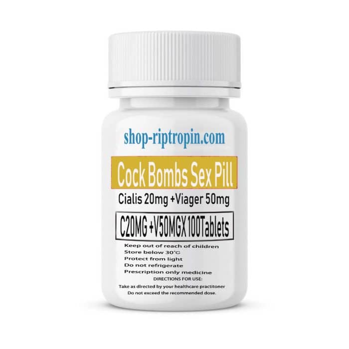 Cock Bombs Cials 20mg + Viagra 50mg , 70mg 100 tablets
