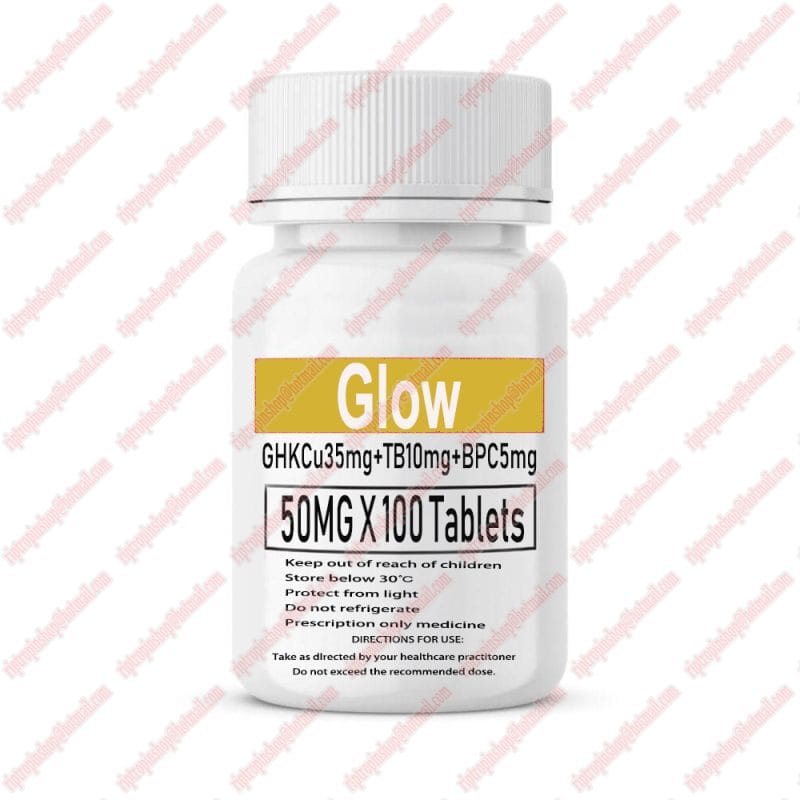 Glow(GHKCu35mg+TB10mg+BPC5mg) 50mg*10vials*1 kits